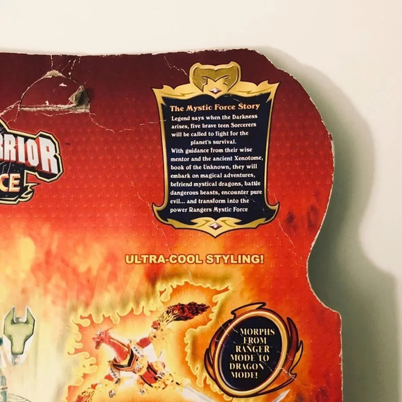 Super Warrior Mystic Force Action Figure Set Damaged Packaging - Picture 10 of 16
